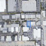 Location of building, highlighted in blue