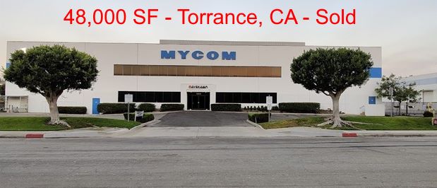48,000 square foot building sold in Torrance, CA